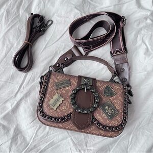 Brown Bear Bear Faux Leather Women's Bag